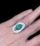 Mystic Quartz Sterling silver ring SIZED TO ORDER.   $50