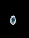 Mystic Quartz Sterling silver ring SIZED TO ORDER.   $50