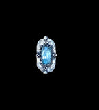 Kyanite Sterling Silver Ring SIZED TO ORDER.  $50