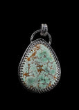 Spider web Lucin Varasite Sterling Silver Pendant     $90