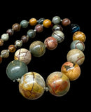 Cherry Creek Large Beaded 22” Necklace.     $50