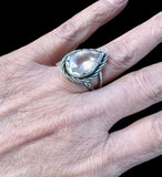 Rose Quartz Sterling Silver RING SIZED TO ORDER.    $50