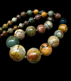 Cherry Creek Large Beaded 22” Necklace.     $50