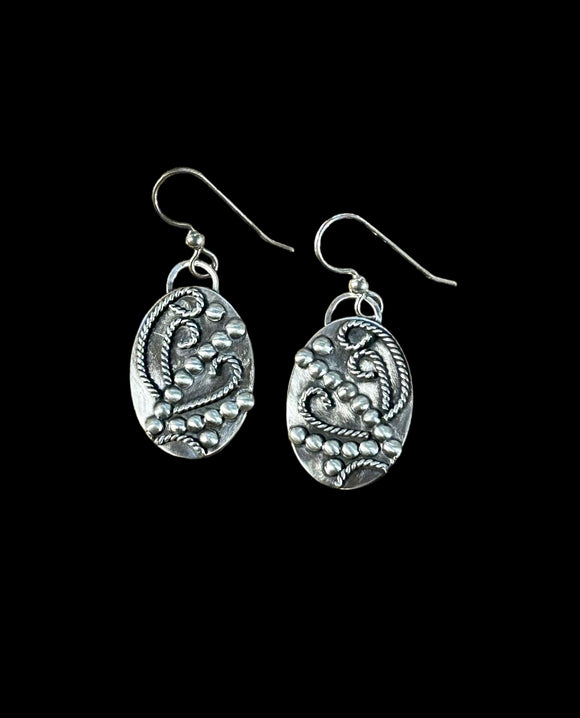 Sterling silver Earrings.  $45