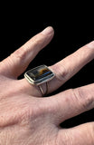Montana Agate Sterling and gold filled RING SIZED TO ORDER.     $60