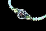 Tourmaline Sterling Silver Gemstone Bracelet.    $50