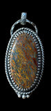 Dinosaur Bone Sterling Silver Pendant.   $90