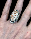 Rosita Jasper sterling SIZED TO  ORDER.   $50