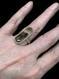 Montana Agate Sterling Silver Ring.     $50