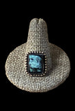 Snowville Variscite Sterling Silver Ring SIZED TO ORDER.    $70