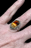 Montana Agate Sterling Silver RING SIZED TO ORDER.   $50