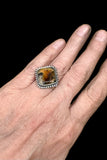 Montana Agate sterling SIZED TO  ORDER.    $55