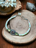 Tourmaline Sterling Silver Gemstone Bracelet.    $50
