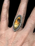 Montana Agate Sterling Silver RING SIZED TO ORDER.   $50