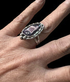 Purple Passion Sterling silver ring SIZED TO ORDER.    $60