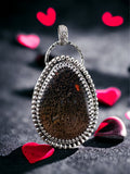 Dinosaur Bone sterling silver pendant     $75