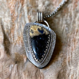 Petrified Palm Root Sterling Silver Pendant. $70