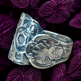 Sterling Silver Flower Ring SIZED TO ORDER.   $55