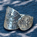 Sterling Silver Flower Ring SIZED TO ORDER.   $55