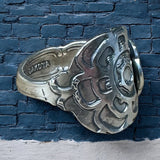 Sterling Silver Flower Ring SIZED TO ORDER.   $55