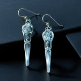 Sterling Silver Flower Earrings. $50