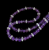 Amethyst and Quartz beaded set.   $50