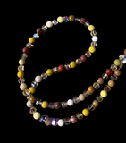 Mookite and Crystal 18” beaded necklace.  $30