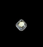 Citrine sterling silver ring SIZED TO ORDER. $50