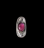 Ruby Sterling Silver Ring SIZED TO ORDER.   $50