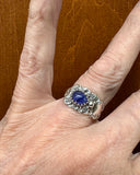 Opal Sterling Silver Ring SIZED TO ORDER.      $75