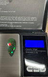 Ethiopian Black/Green 6.5 Carat and Emerald Sterling Silver Pendant     $200