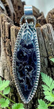 Palm Root Petrified Wood Sterling Silver Pendant.    $70