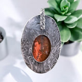 Ocean Jasper Sterling Silver Pendant   $80