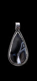 Tuxedo Agate Sterling Silver Pendant.    $80