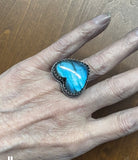 Reserved for Maritza Labradorite Sterling Silver Ring.