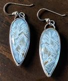 Agate sterling silver Earrings   $50