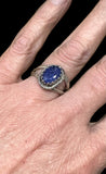Tanzanite Sterling Silver RING SIZED TO ORDER    $60