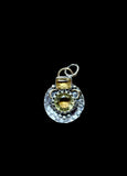 Citrine Sterling Silver and Gold-filled Pendant.    $60