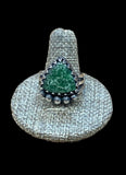 Lucin Variscite Sterling Silver Ring SIZED TO ORDER.    $70