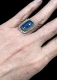 Kyanite sterling Silver RING SIZED TO ORDER     $55