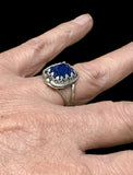 Tanzanite Sterling Silver RING SIZED TO ORDER.     $60 .