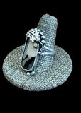 Montana Agate Sterling Silver Ring SIZED TO ORDER.   $50