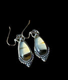 Montana Agate Sterling Silver Earrings.  $50