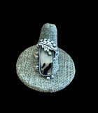 Montana Agate Sterling Silver Ring SIZED TO ORDER.   $50