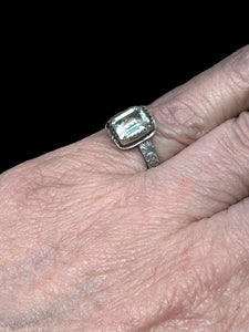Quartz Sterling Silver RING SIZED TO ORDER.    $50