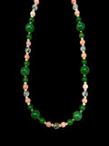 Multi Gemstone Beaded Necklace. $30