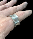 Sterling Silver Spinner RING SIZED TO ORDER. $60