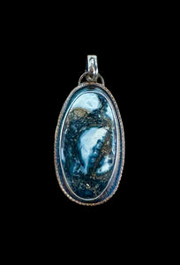 Maligano Jasper Sterling Silver and Gold-filled. pendant.   $70