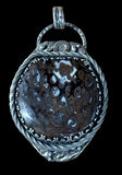 Paleo Osmunda (Rare- Fossilized Fern ) Sterling silver pendant.   $90