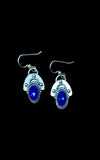 Lapis Lazuli Sterling Silver Earrings.  $45